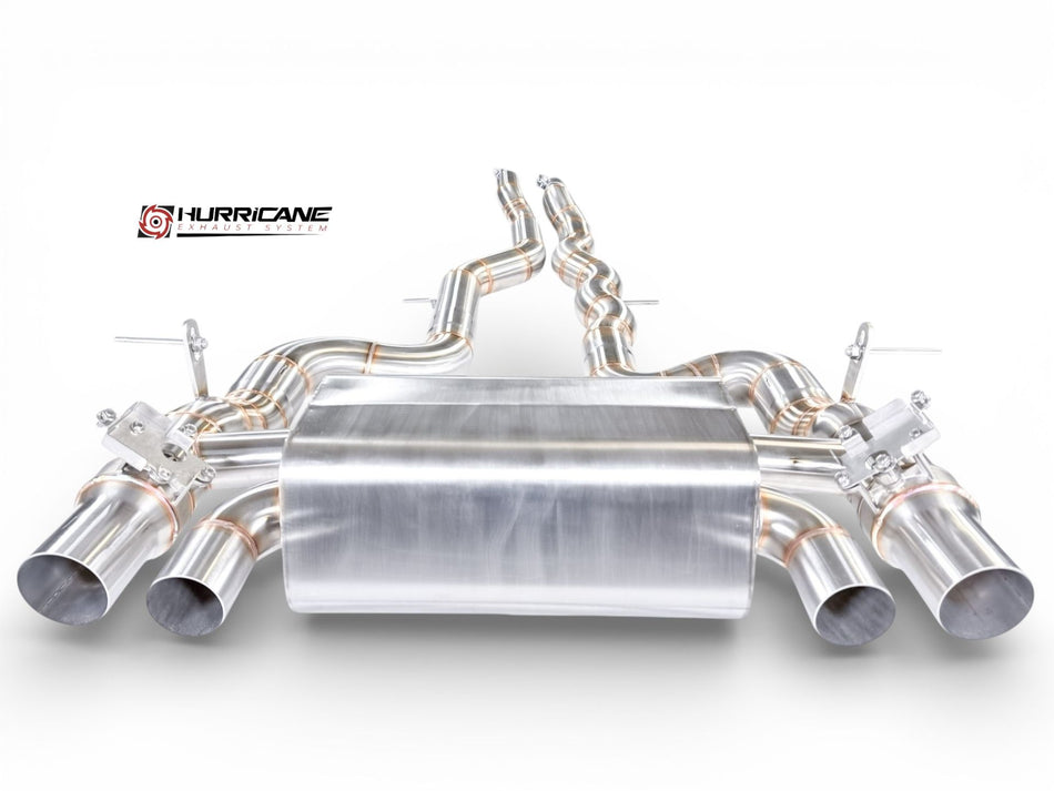 Hurricane 3,5" Klappenabgasanlage für BMW M3 F80 Competition 450PS Equal Length