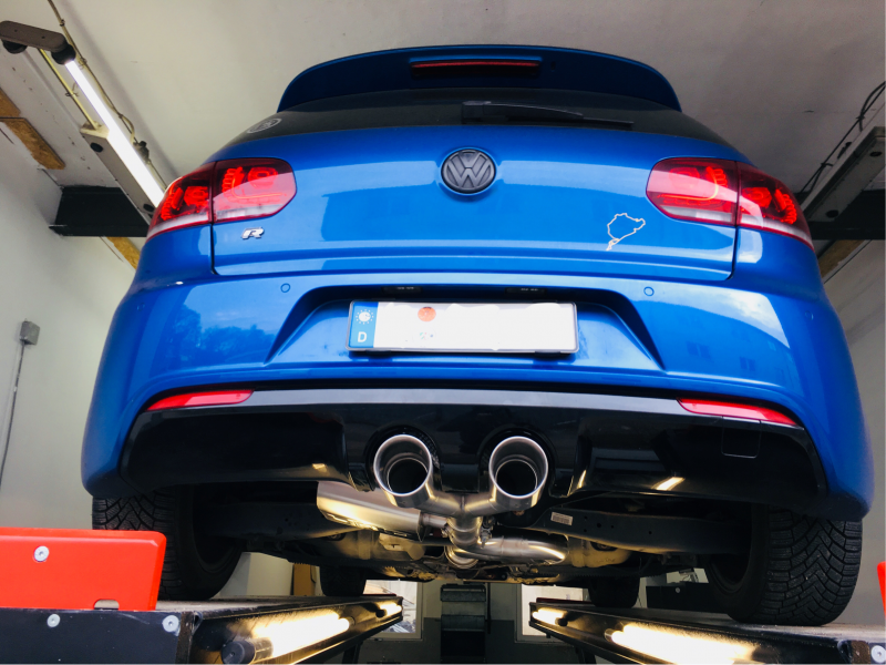 DTH Raptor Klappenabgasanlage für VW Golf 6 R32