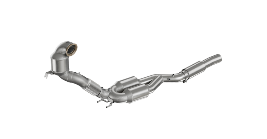 HJS ECE Downpipe VW Golf 8 / VIII 2.0 R TSI 4Motion Euro 6d   Art. 90821185