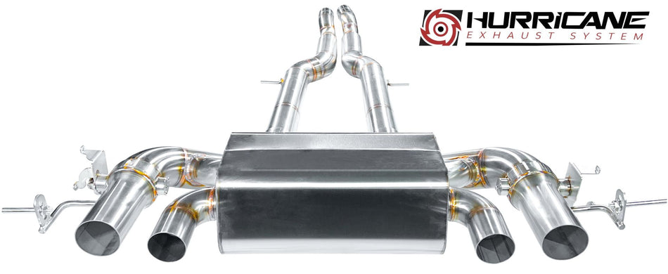 Hurricane 3,5" Klappenabgasanlage für BMW M2 G87 460PS