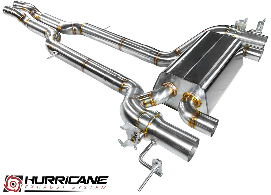 Hurricane 3,5" Klappenabgasanlage für BMW M2 G87 460PS