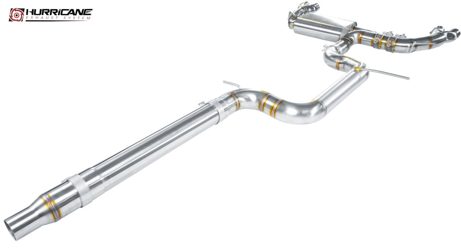 Hurricane 3,5" Klappenabgasanlage für Cupra Leon 300 4 KL