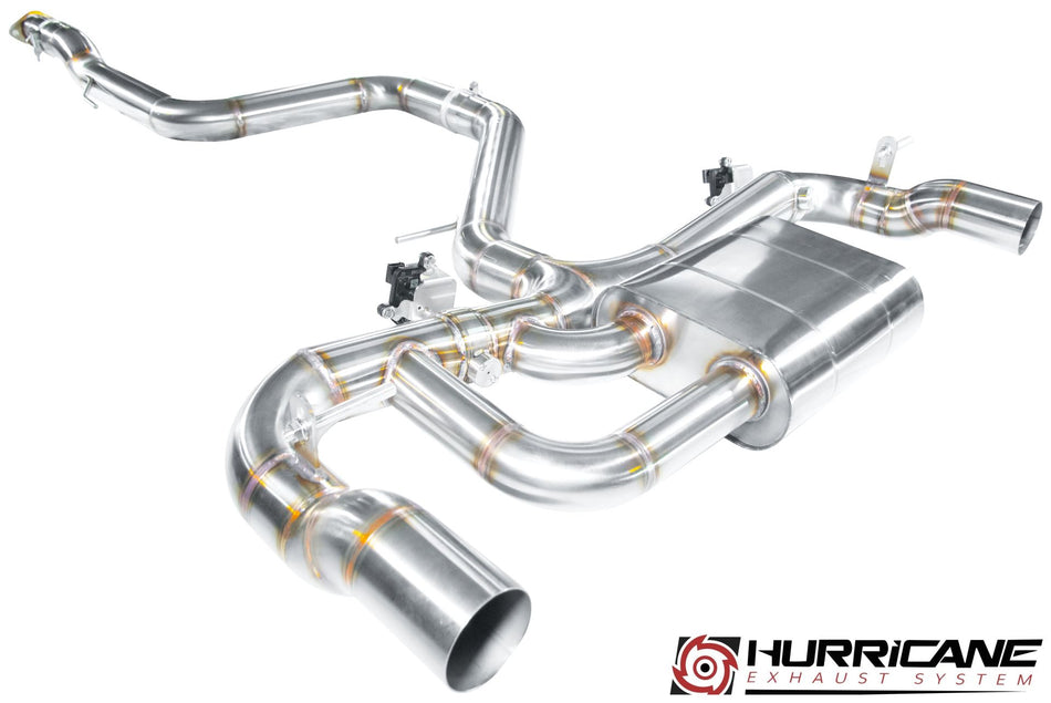 Hurricane 3,5" Klappenabgasanlage für Hyundai i30N FL Fastback 280PS