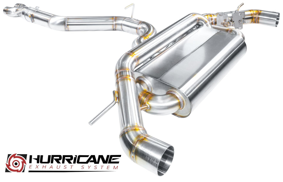 Hurricane 3,5" Klappenabgasanlage für Audi TT RS 8S OPF