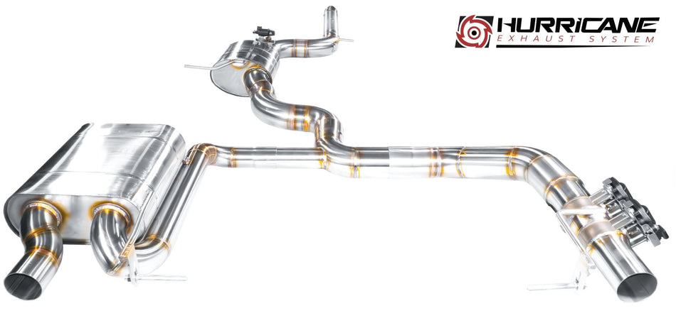Hurricane 3,5" Klappenabgasanlage für Seat Leon FR ST 190PS OPF 5F V3