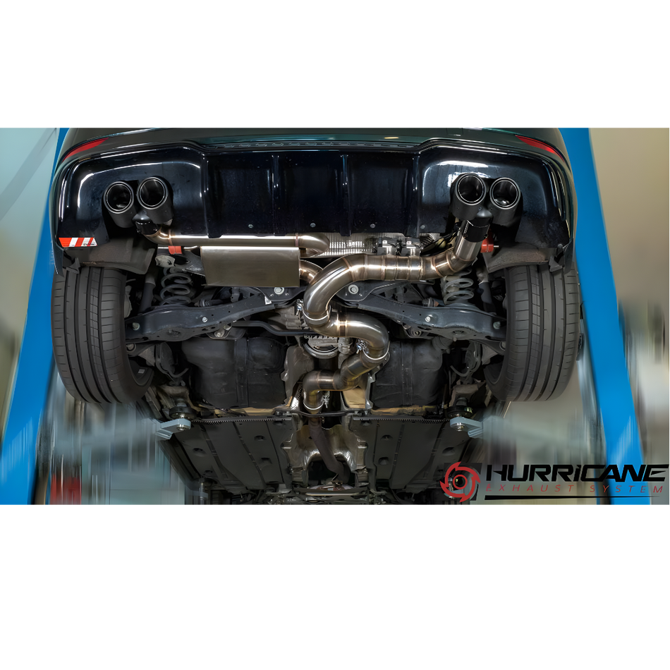 Hurricane 3,5" Klappenabgasanlage für Audi S3 8V 310PS FL Limo