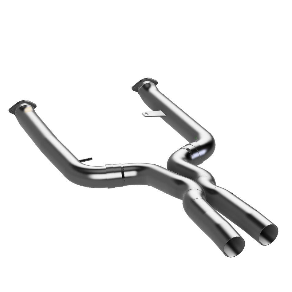 E-Exhaust 3,5" Track-X-Pipes - BMW M2 / M3 / M4 G-Serie (S58-Motor)