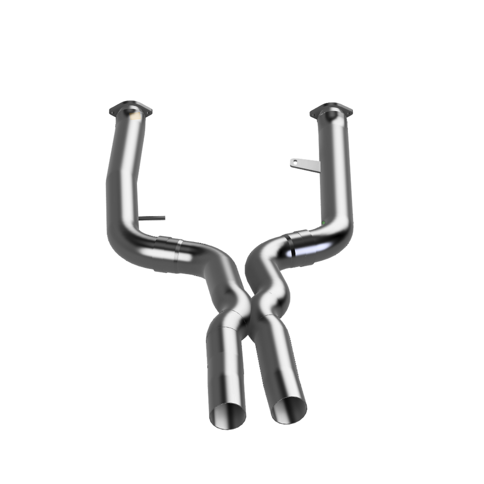 E-Exhaust 3,5" Track-X-Pipes - BMW M2 / M3 / M4 G-Serie (S58-Motor)