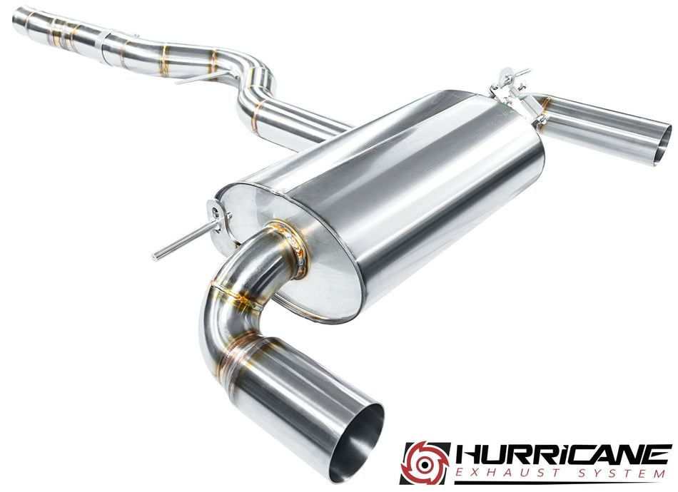 Hurricane 3,5" Klappenabgasanlage für BMW 440i OPF F33 Cabrio