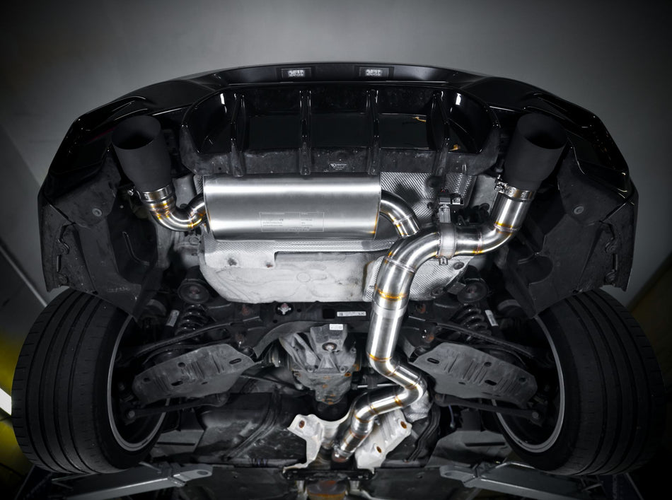 Hurricane 3,5" Klappenabgasanlage für BMW M140i F20/F21 Coupé OPF