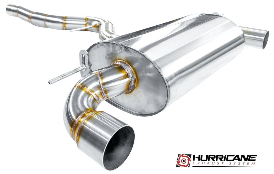 Hurricane 3,5" Klappenabgasanlage für BMW M140i F20/F21 Coupé OPF