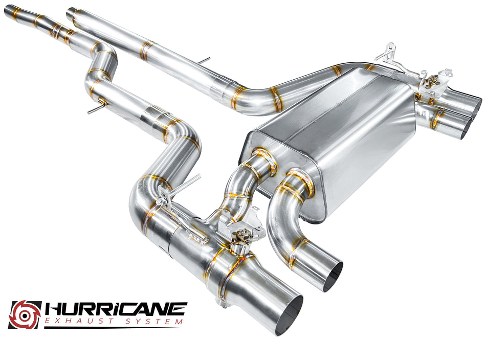 Hurricane 3,5" Klappenabgasanlage für BMW M2 F87 Competition