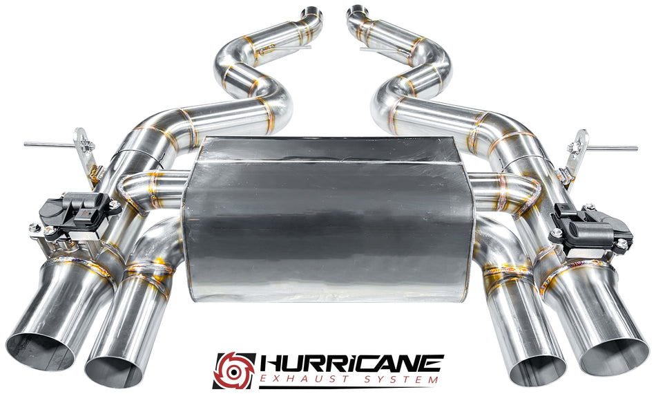 Hurricane 3,5" Klappenabgasanlage für BMW M3 E90