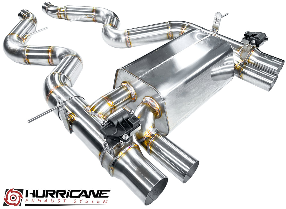 Hurricane 3,5" Klappenabgasanlage für BMW M3 E90