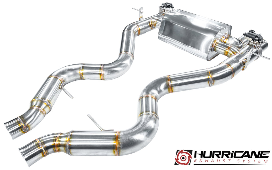 Hurricane 3,5" Klappenabgasanlage für BMW M3 E93 Cabrio
