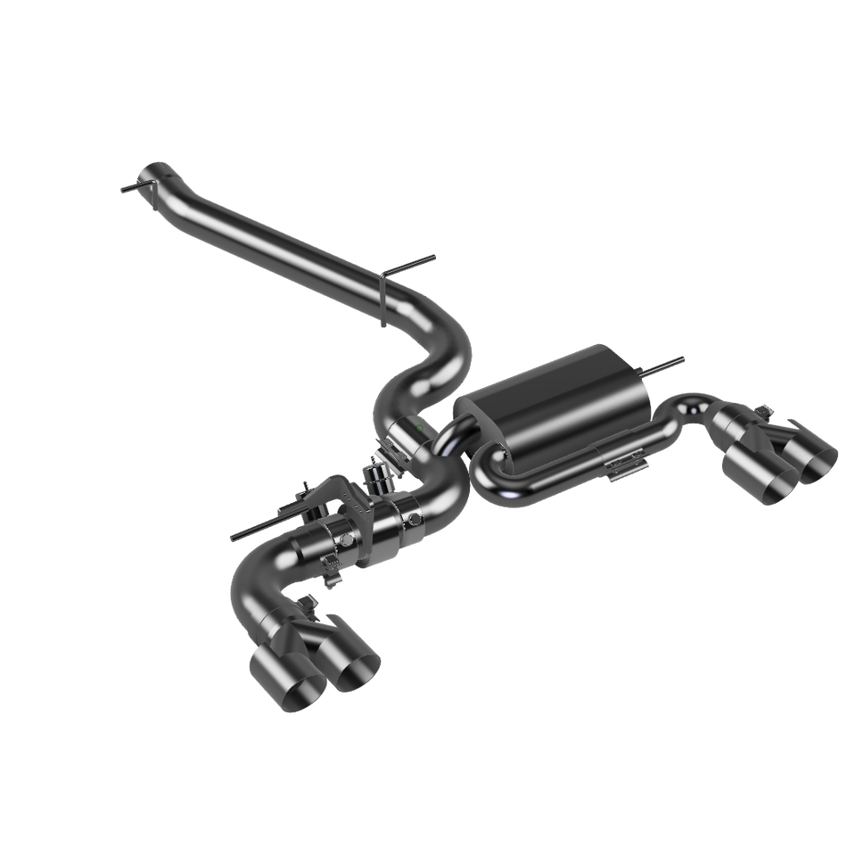 E-Exhaust 3.5" ULTRA Abgasanlage - VW Golf 8 R