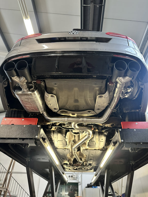 DTH Reaper V4 Klappenabgasanlage für VW GOLF 7 R Variant CJXC
