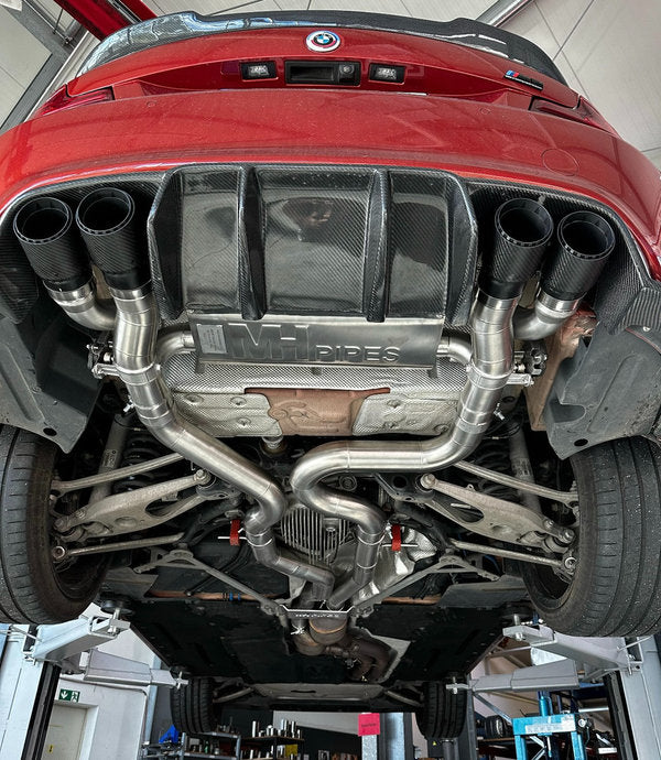 MH Pipes Klappenabgasanlage BMW F87 M2 Competition CS equal length gemäß UN ECE 59 R