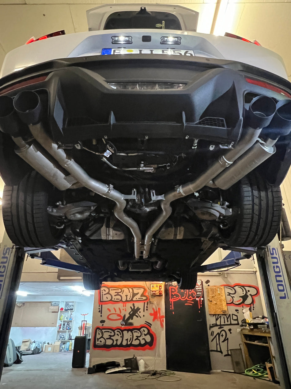 Grail Klappenabgasanlage Ford Mustang Gen. 7 5.0 GT V8 (4 Rohr) Deep EU Modell