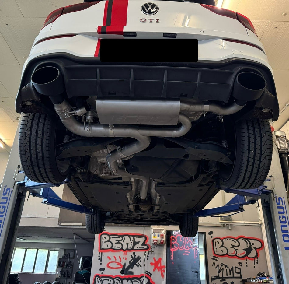 Grail / Bipolar Klappenabgasanlage Golf 7 GTI 3.5-Zoll