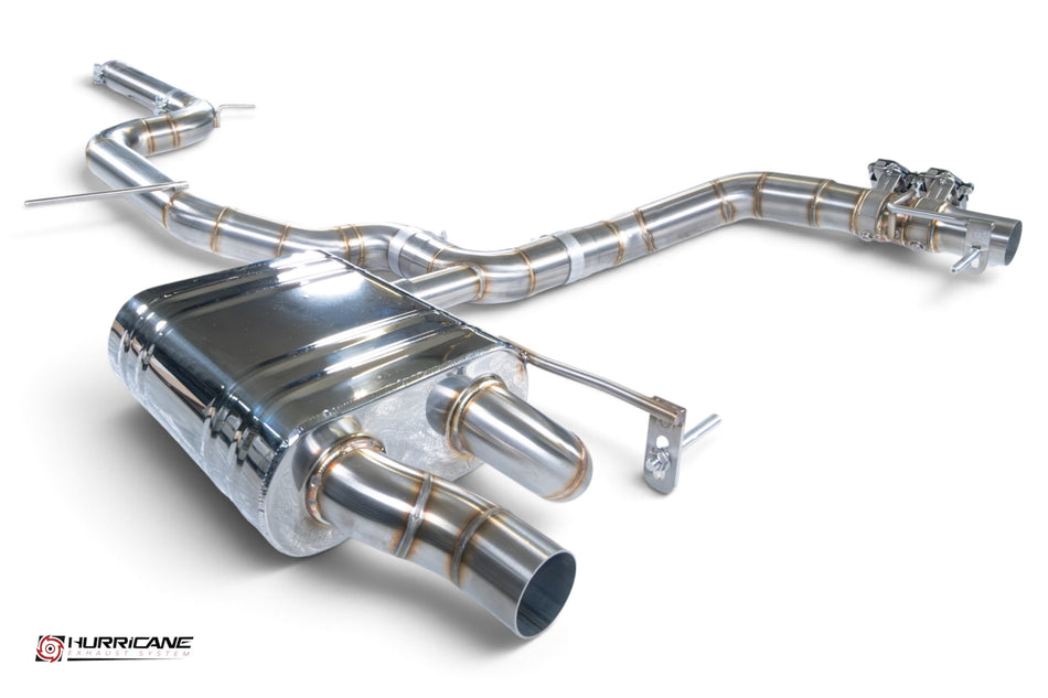 Hurricane 3,5" Klappenabgasanlage für Skoda Octavia RS NX 245PS OPF Limousine