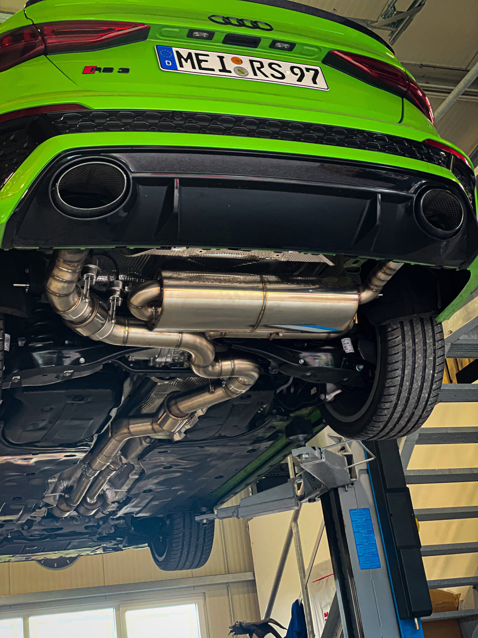 E-Exhaust Silence 3.5 Klappenabgasanlage - Audi RS3 8Y