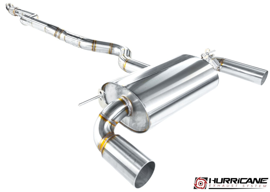 Hurricane 3,5" Klappenabgasanlage für BMW 435i F32 Cabrio