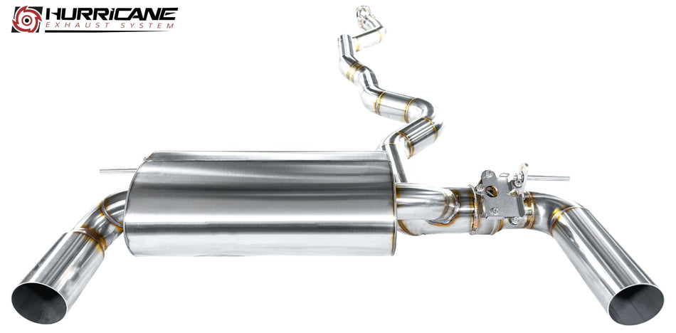 Hurricane 3,5" Klappenabgasanlage für BMW 435i F32 Cabrio