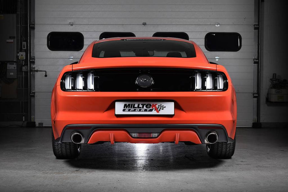 Milltek Sport ECE Abgasanlage ab Kat für Ford Mustang 5.0 V8 GT (Fastback) Vorfacelift