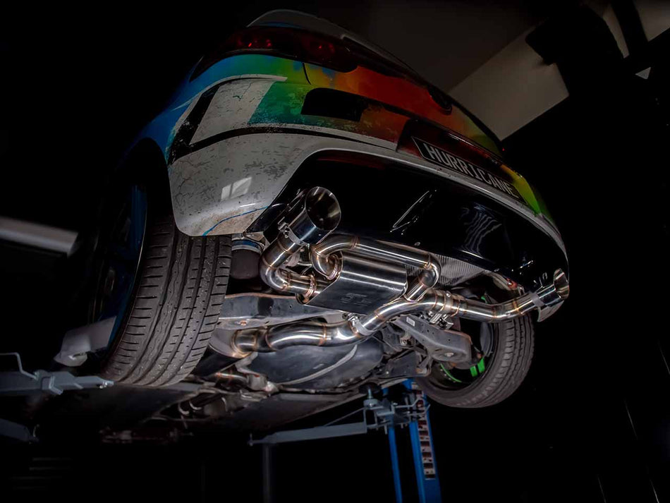 Hurricane 3,5" Klappenabgasanlage für VW Golf 6 GTI Edition 35 235PS V3