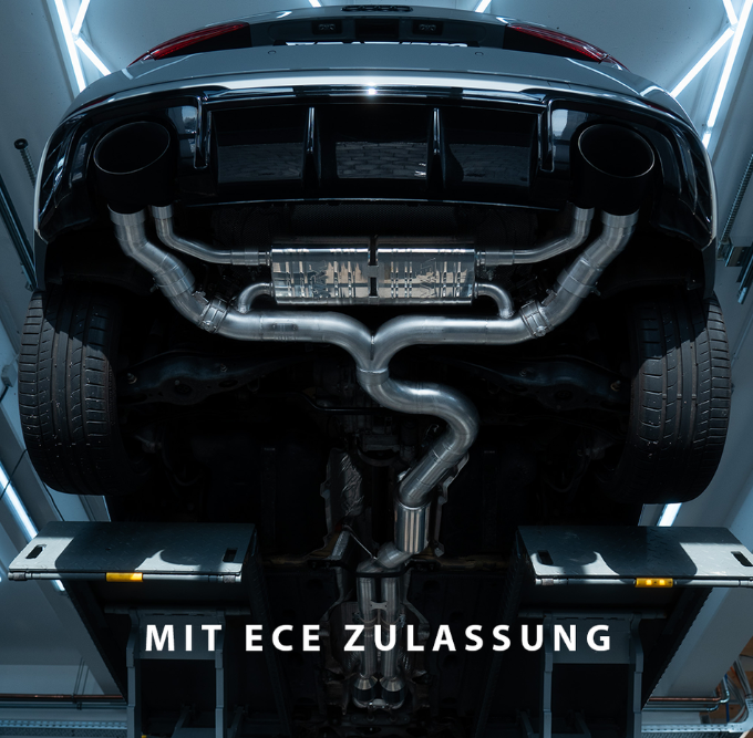 BTM Turbo Klappenabgasanlage - Audi RS3 8V