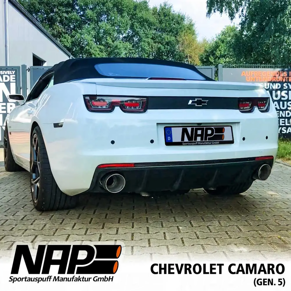 NAP Klappenabgasanlage Chevrolet Camaro Gen. 5