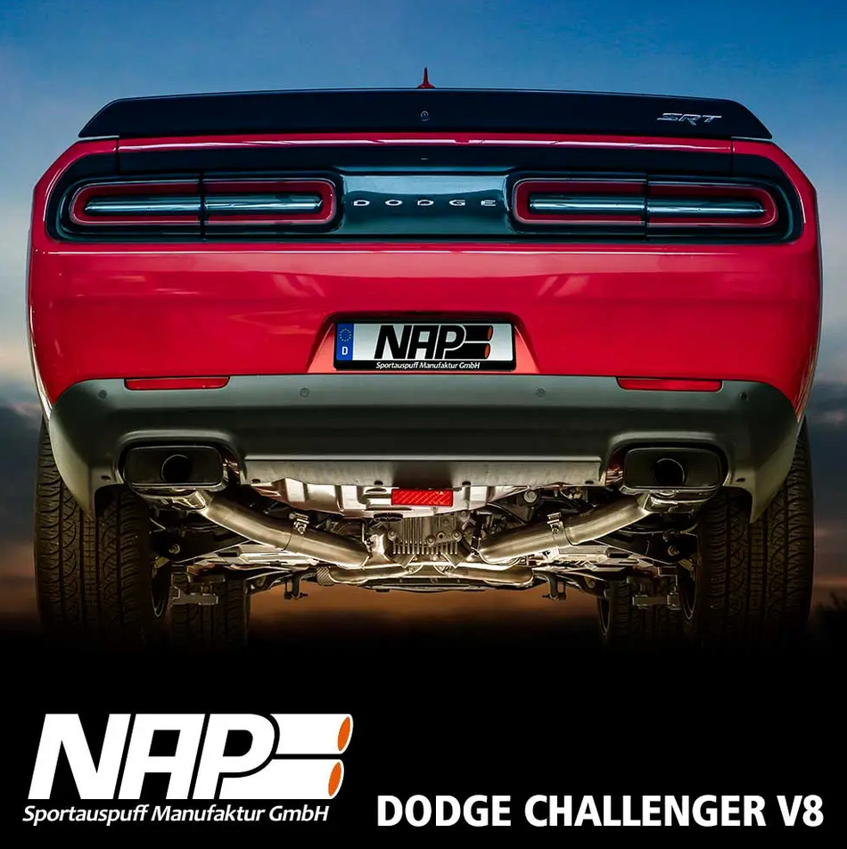 NAP Klappenabgasanlage für Dodge Challenger V8