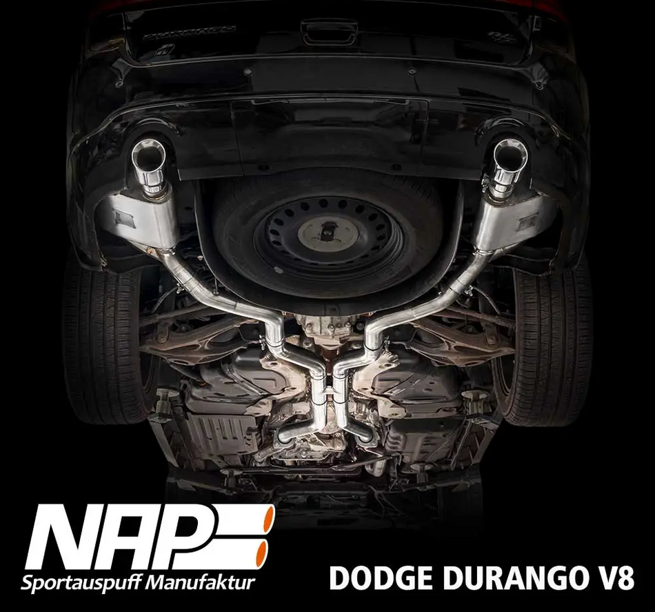NAP Klappenabgasanlage Dodge Durango Gen. 3 ab 2011