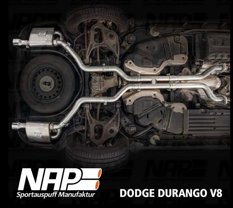 NAP Klappenabgasanlage Dodge Durango Gen. 3 ab 2011