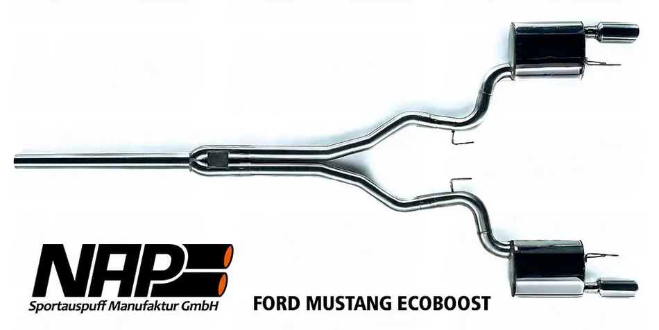 NAP Klappenauspuff für Ford Mustang 2015 EcoBoost