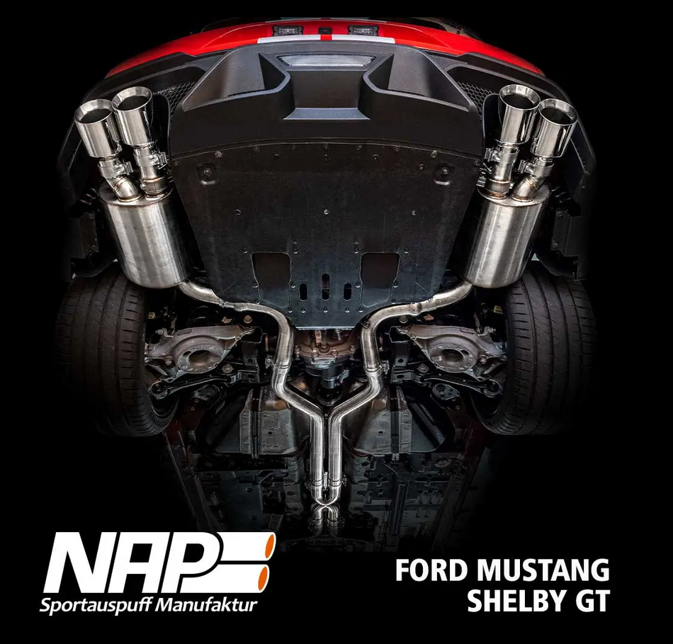 NAP Klappenauspuff für Ford Mustang Shelby GT500 (2020)