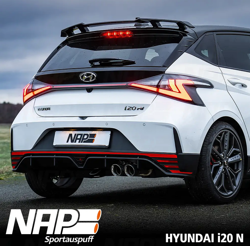 NAP Klappenauspuffanlage für Hyundai i20 N