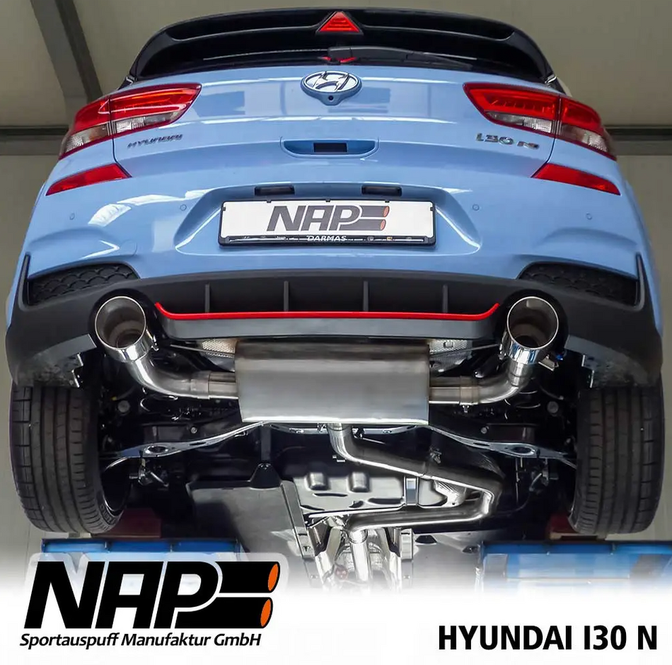 NAP Klappenauspuffanlage für Hyundai i30 N (Performance)