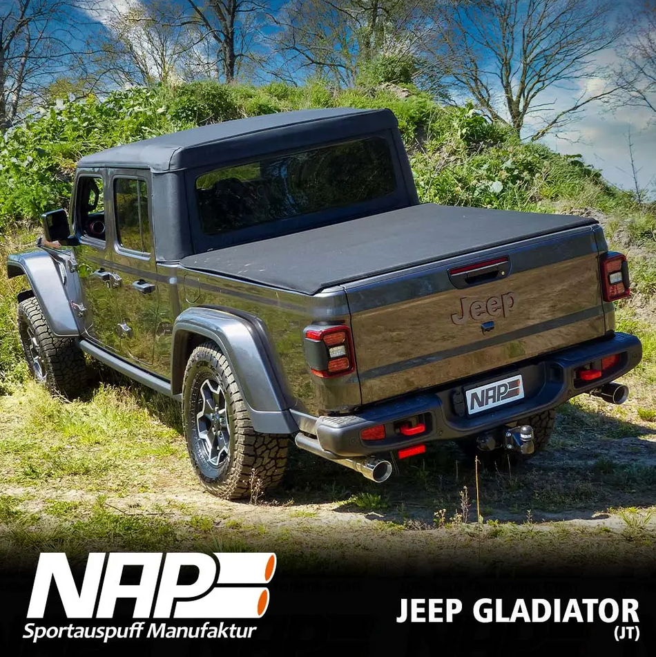 NAP Sportauspuff für Jeep Gladiator (JT) 3.0 EcoDiesel