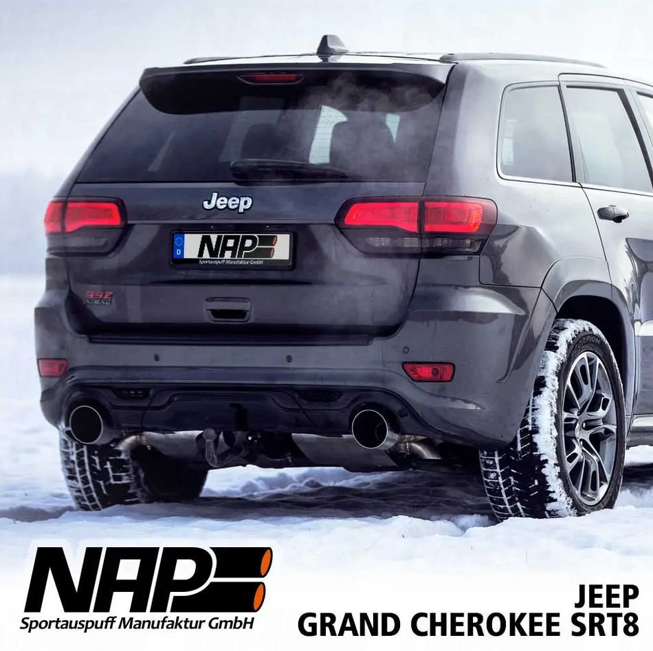 NAP Klappenauspuffanlage für Jeep Grand Cherokee SRT8