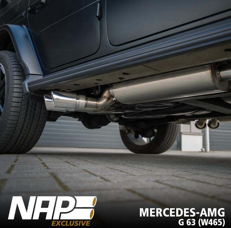 NAP Klappenauspuffanlage für Mercedes Benz AMG G 63 (W465)