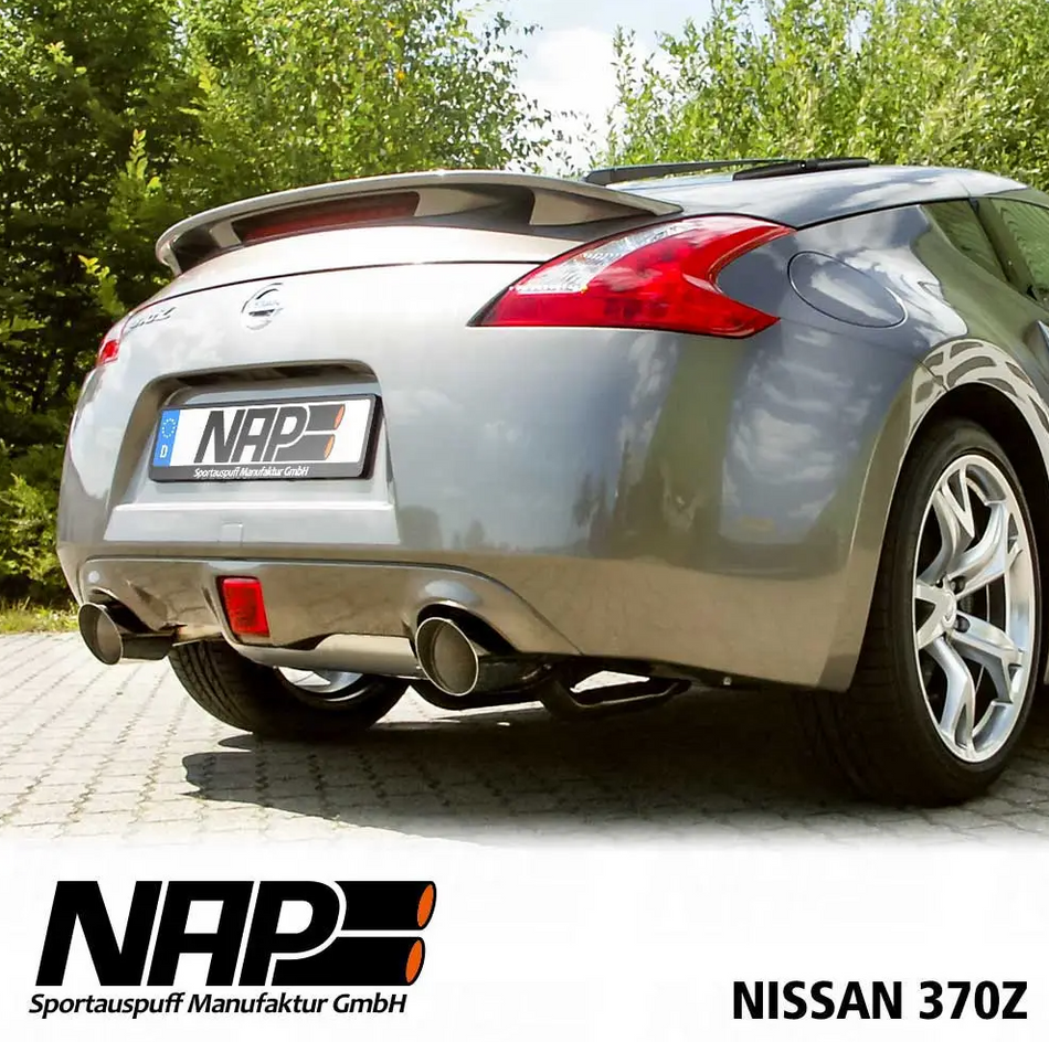 NAP Klappenauspuffanlage für Nissan 370Z auch Roadster