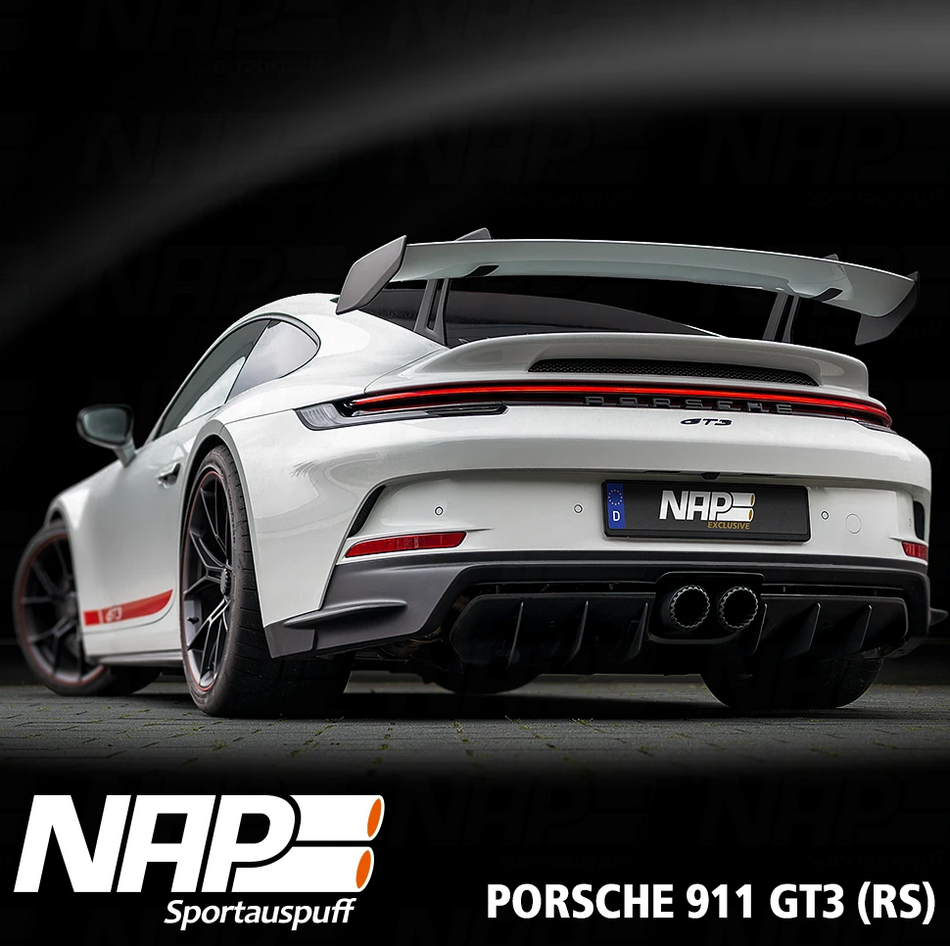 NAP Klappenauspuffanlage für Porsche 911 GT3 / GT3 RS 992