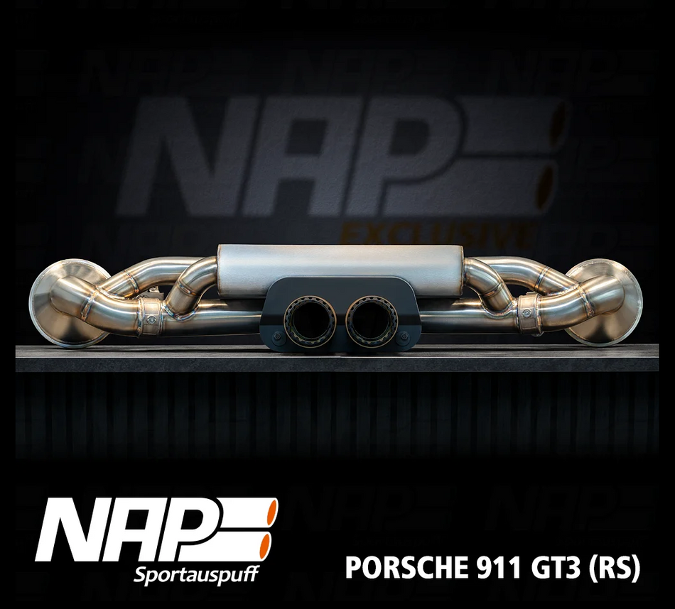 NAP Klappenauspuffanlage für Porsche 911 GT3 / GT3 RS 992