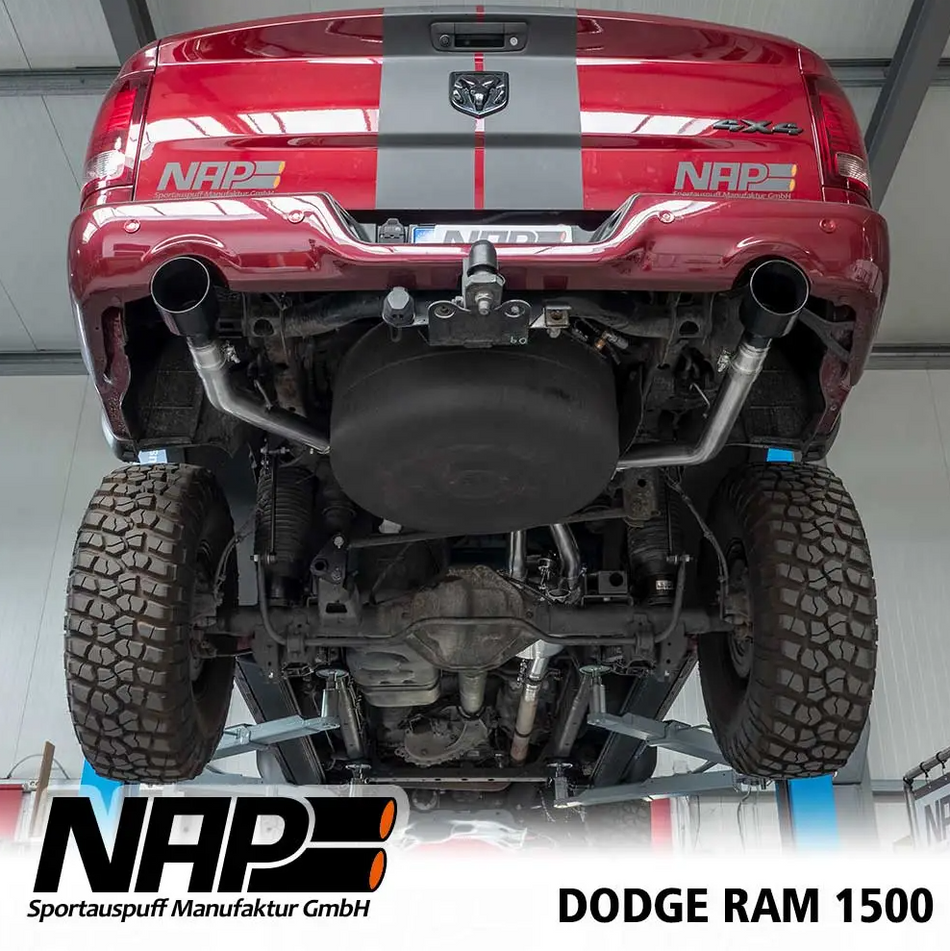 NAP Klappenauspuffanlage für Dodge RAM 1500 DS (4. Gen.) ab 2009