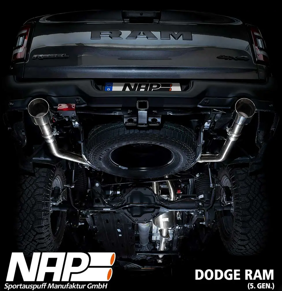 NAP Sportauspuff für Dodge RAM 1500 DT (5. Gen) ab 2019