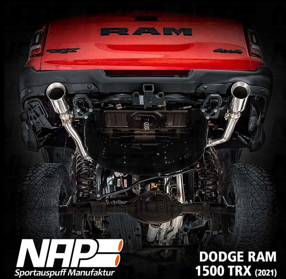 NAP Klappenauspuffanlage für Dodge RAM 1500 TRX 2021