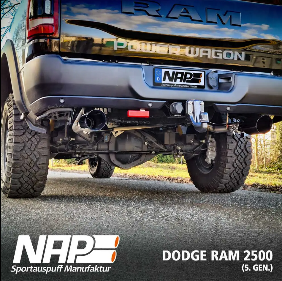 NAP Sportauspuff für Dodge RAM 2500 Power Wagon DT (5. Gen)
