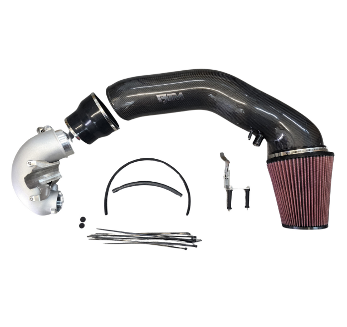 130mm Carbon TÜV Ansaugsystem + 4" Turbo Inlet - BTM Turbo